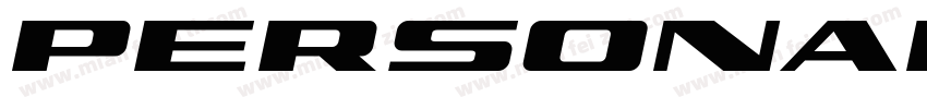 Personalization Obli字体转换